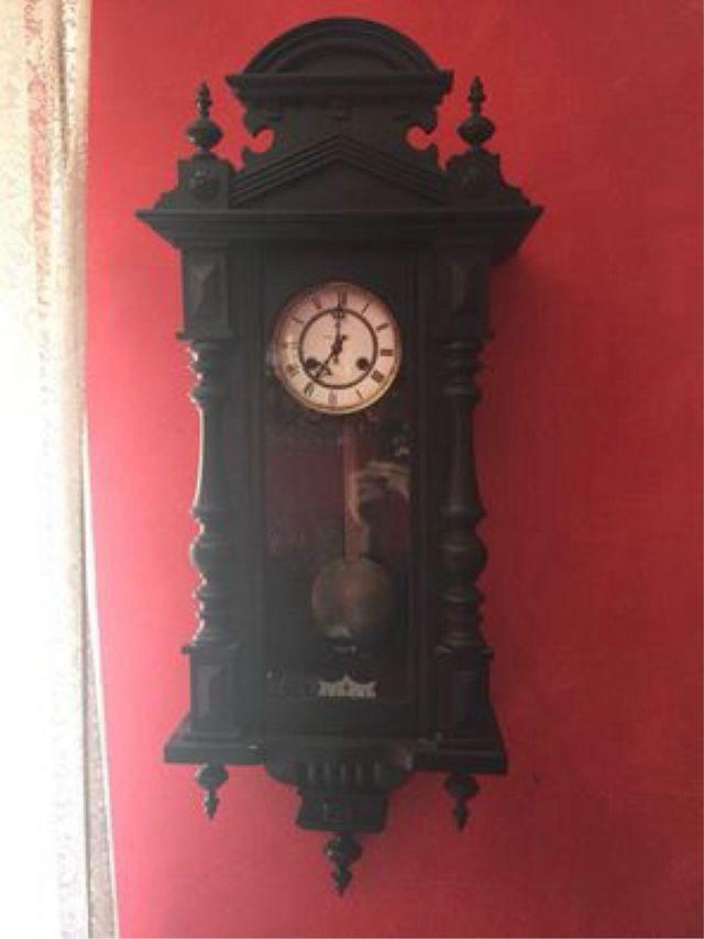 Orologio a pendolo antico anni 800