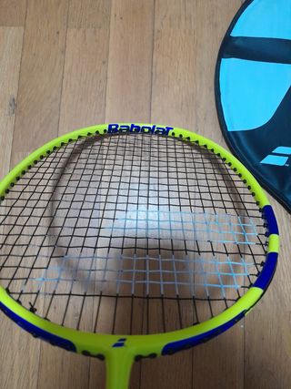 Raqueta de badminton