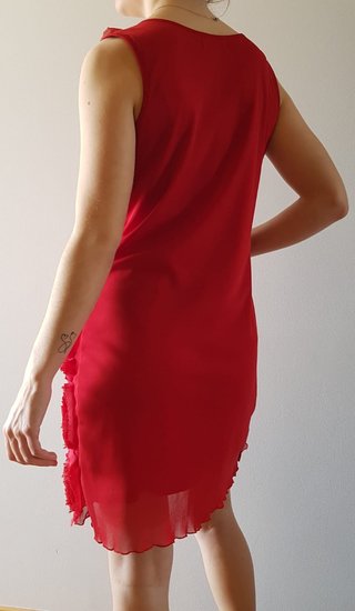 Vestido mini rojo cereza de Niña Bonita