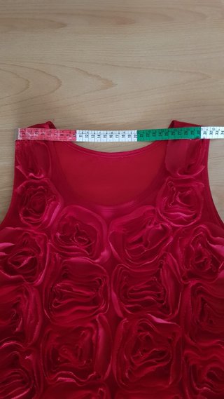 Vestido mini rojo cereza de Niña Bonita