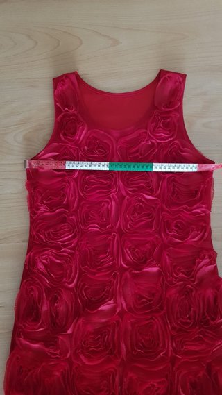Vestido mini rojo cereza de Niña Bonita