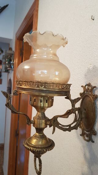 APLIQUE DE PARED EN BRONCE