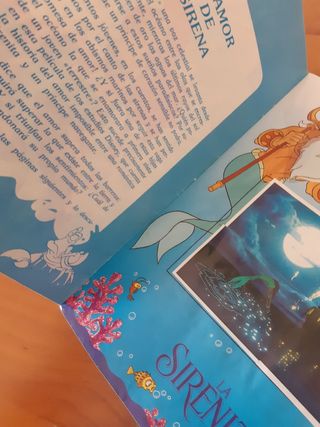 Álbum Cromos + Stick & Stack La Sirenita (Años 90)