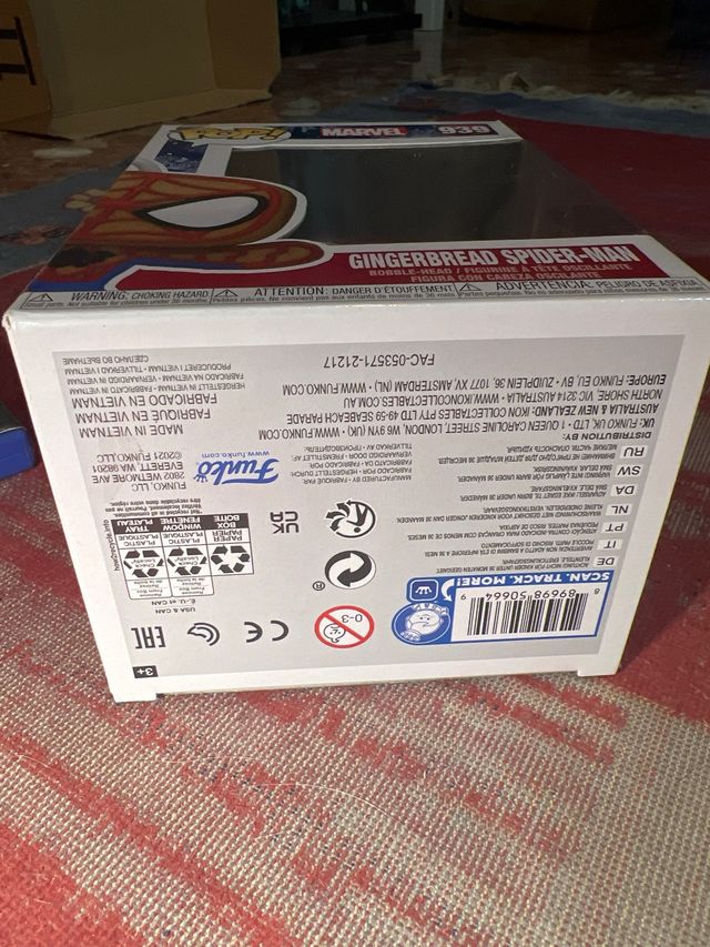 Funko Pop Gingerbread Spider-Man 939