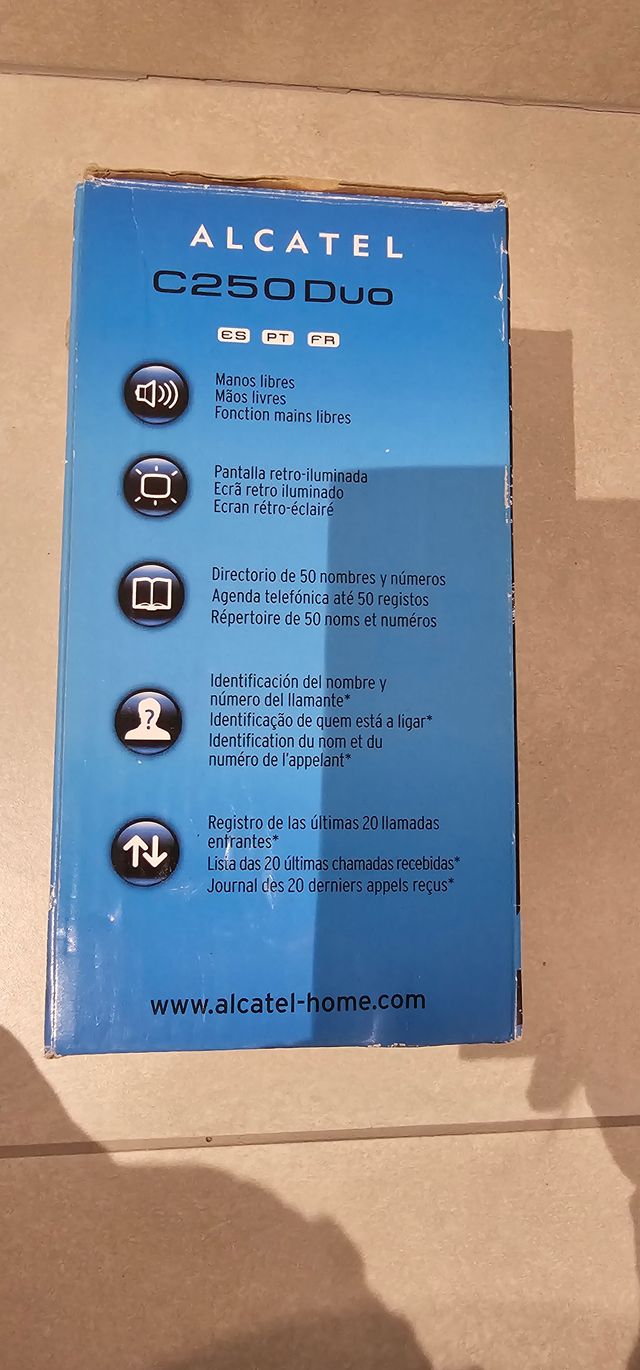 Teléfono Inalámbrico doble