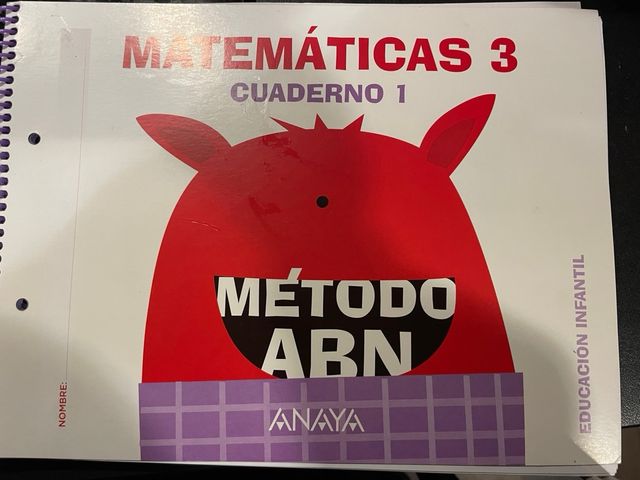 Matemáticas 3 Método ABN Anaya