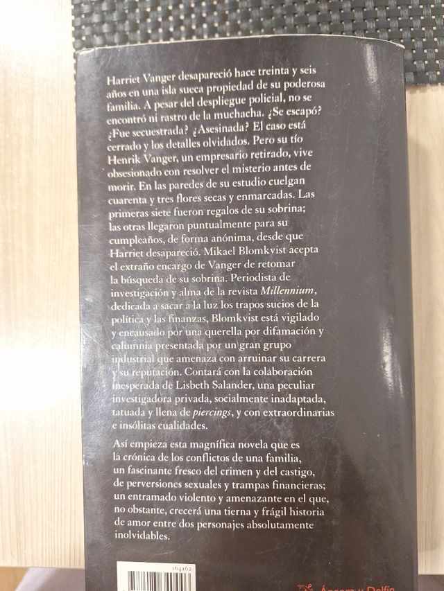 Libro de Stieg larsson