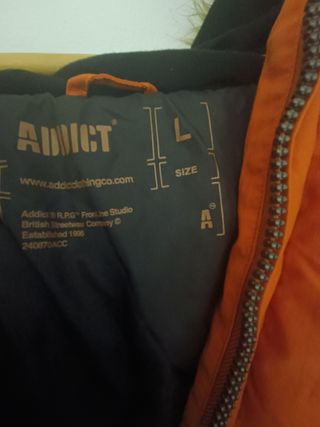 Chaquetón de plumas ADDICT