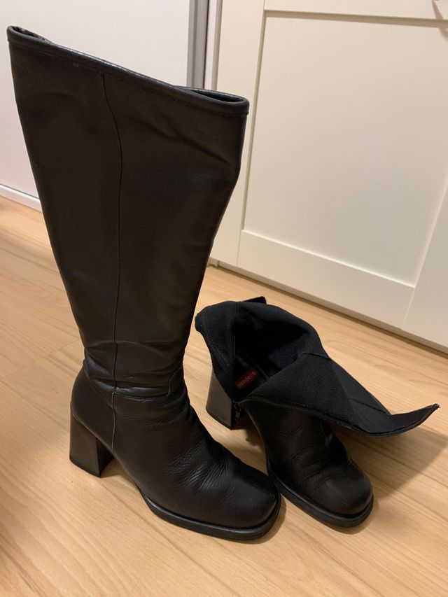 Botas Piel Negras WONDERS 37