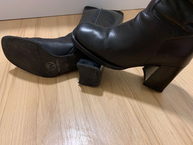 Botas Piel Negras WONDERS 37