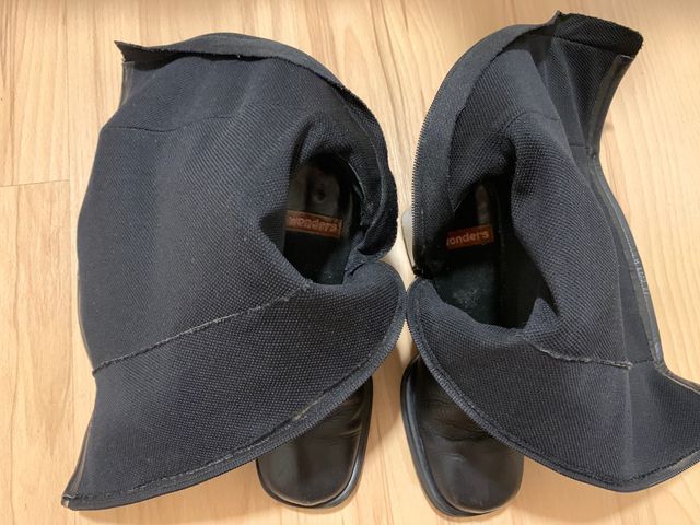 Botas Piel Negras WONDERS 37