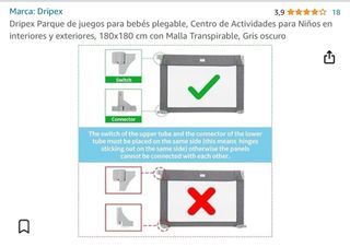 parque juegos plegable bebe