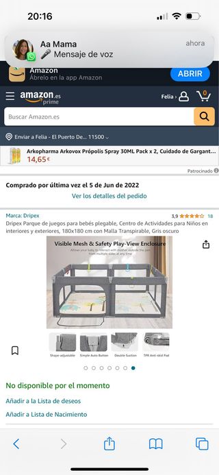 parque juegos plegable bebe