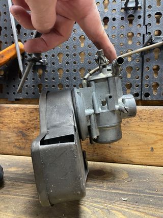 carburador dellorto vespa y filtro