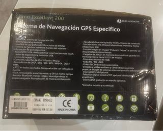 Sistema de navegacion GPS especifico