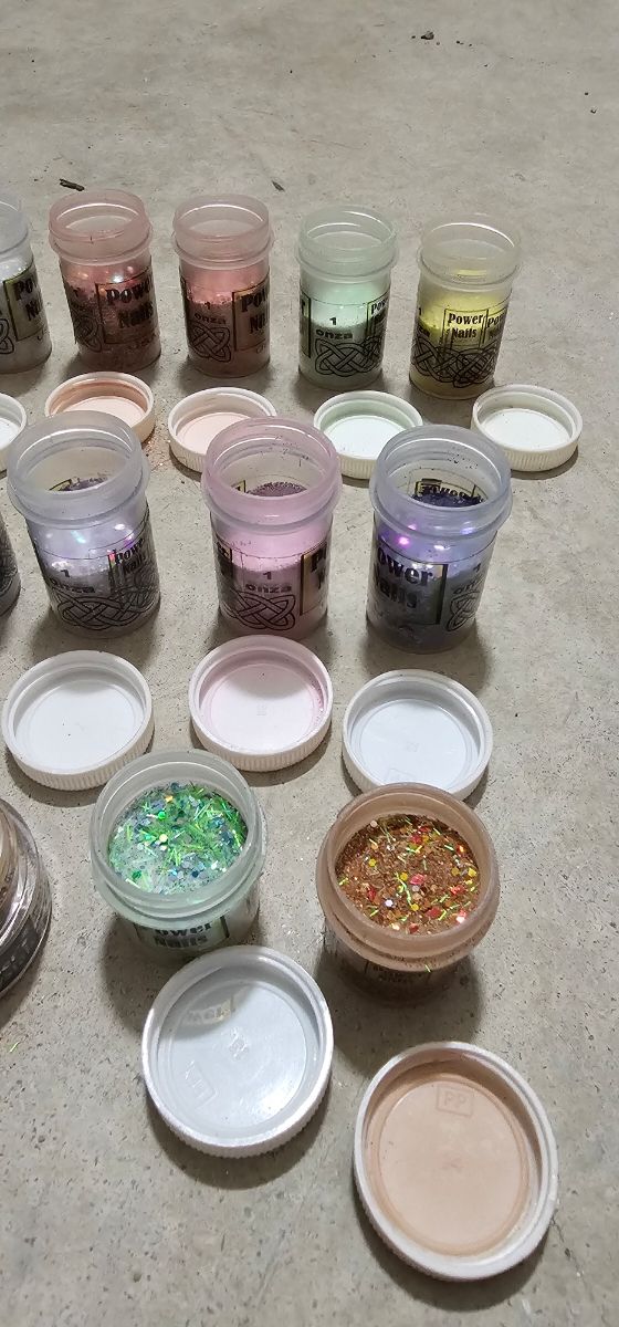 15 Acrílicos para decorar uñas colores Varios 