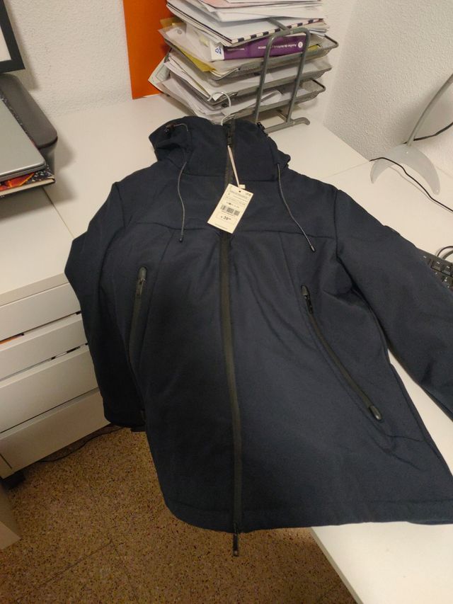 Parka azul marino Alvaro Moreno