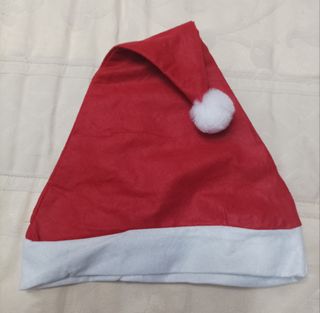 4 gorros Papá Noel de Coca Cola 