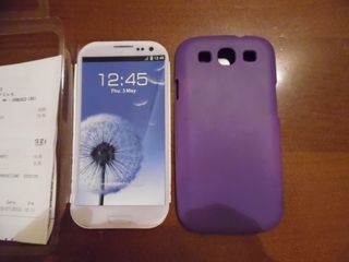 COVER VIOLA RIGIDA PER CELLULARI SAMSUNG GALAXY S3