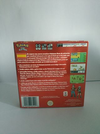 Pokémon rojo fuego 