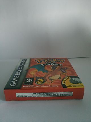 Pokémon rojo fuego 