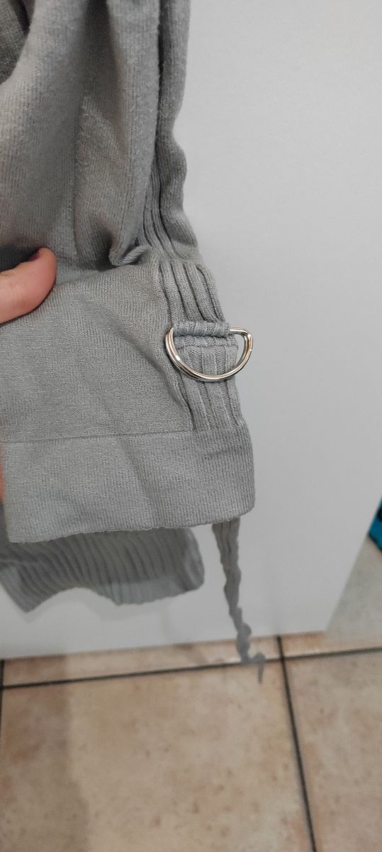 Cardigan chaqueta punto Usha gris