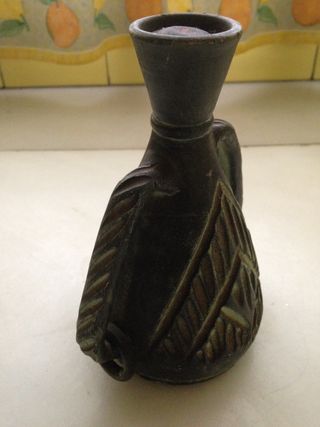 antigua caneca cerámica "ye monks whisky"