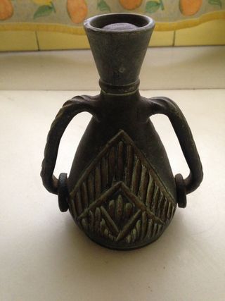 antigua caneca cerámica "ye monks whisky"