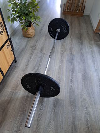 Barra halterofilia y mancuernas 10kg