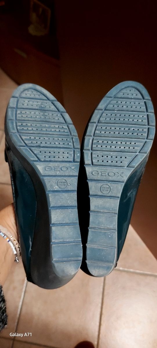 Mocassini Geox con zeppa