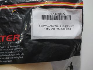 Filtro de ar Kawasaki Kxf