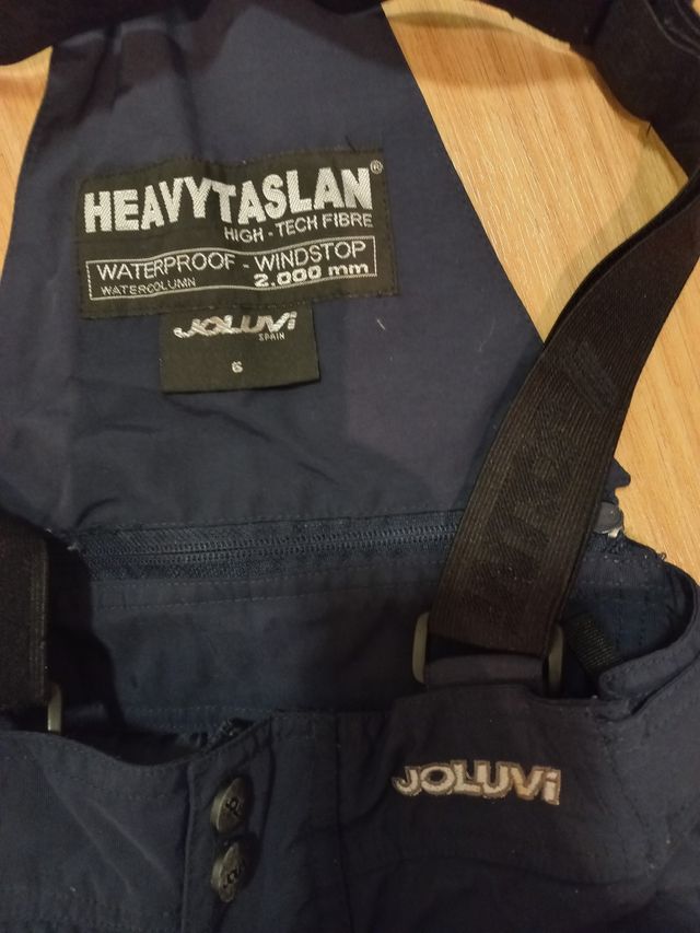 Pantalón/peto ski/esquí niño