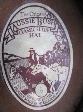 Sombrero australiano de piel