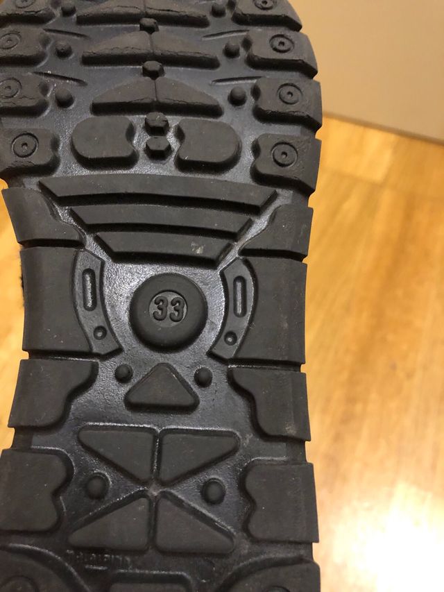 Botas Pablosky niño número 33