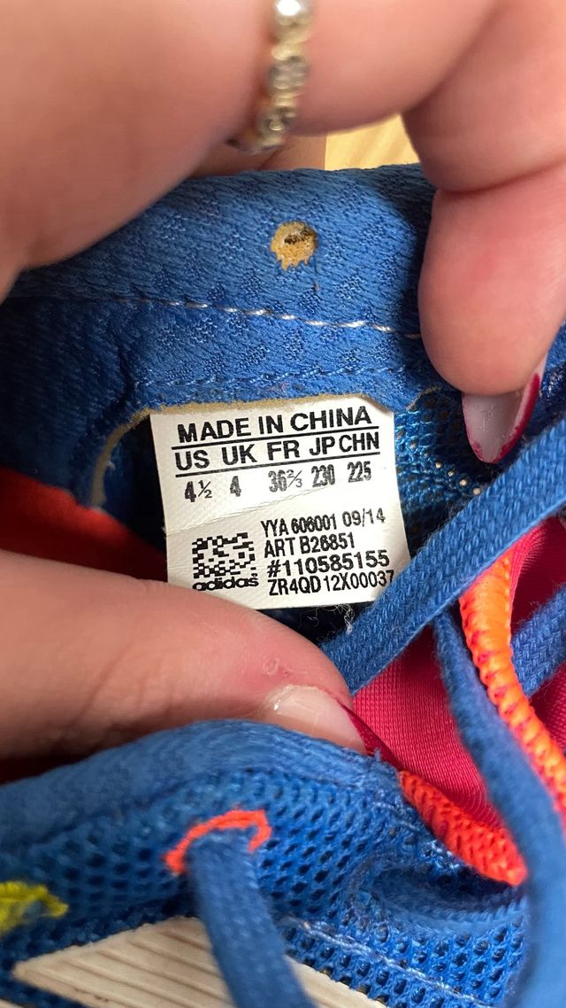 Zapatillas adidas tacos atletismo