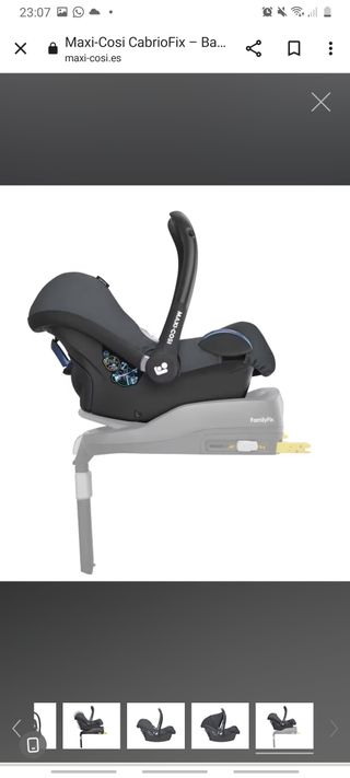 MAXICOSI grupo 0 CABRIOFIX