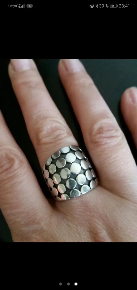 ANILLO PLATA DE LEY MACIZO