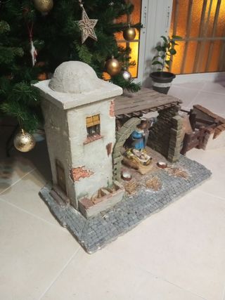 Belén hecho a mano