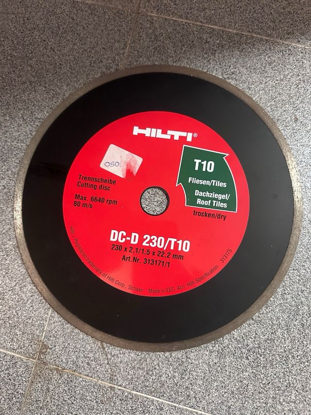disco radial hilti