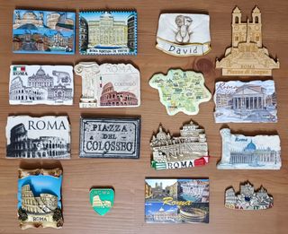 Imanes de nevera Italia. Precios desde 3'5€