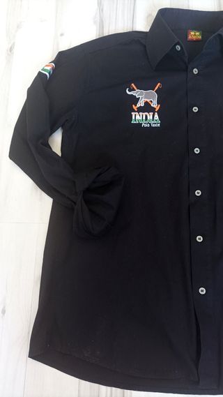 Camisa negra la Martina XL