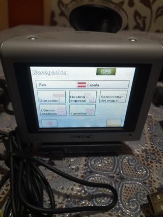 Navegador gps sony NV-U50.2 soportes.