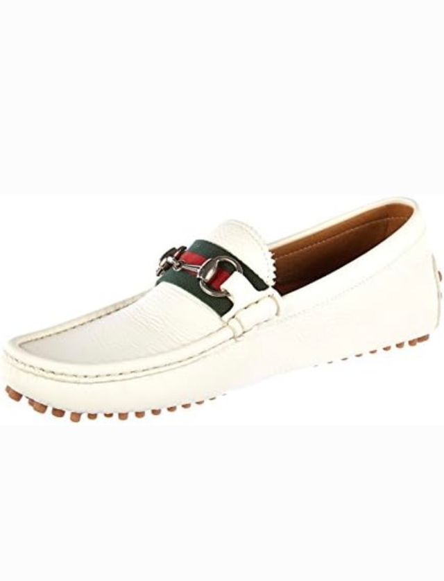 Zapatos Mocasines Gucci Brixton De Cuero Italiano.