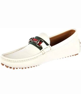 Zapatos Mocasines Gucci Brixton De Cuero Italiano.