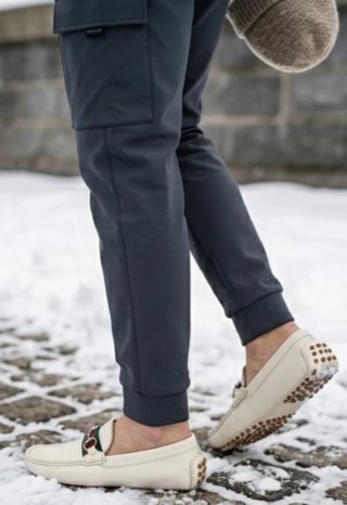 Zapatos Mocasines Gucci Brixton De Cuero Italiano.
