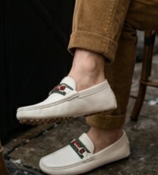 Zapatos Mocasines Gucci Brixton De Cuero Italiano.