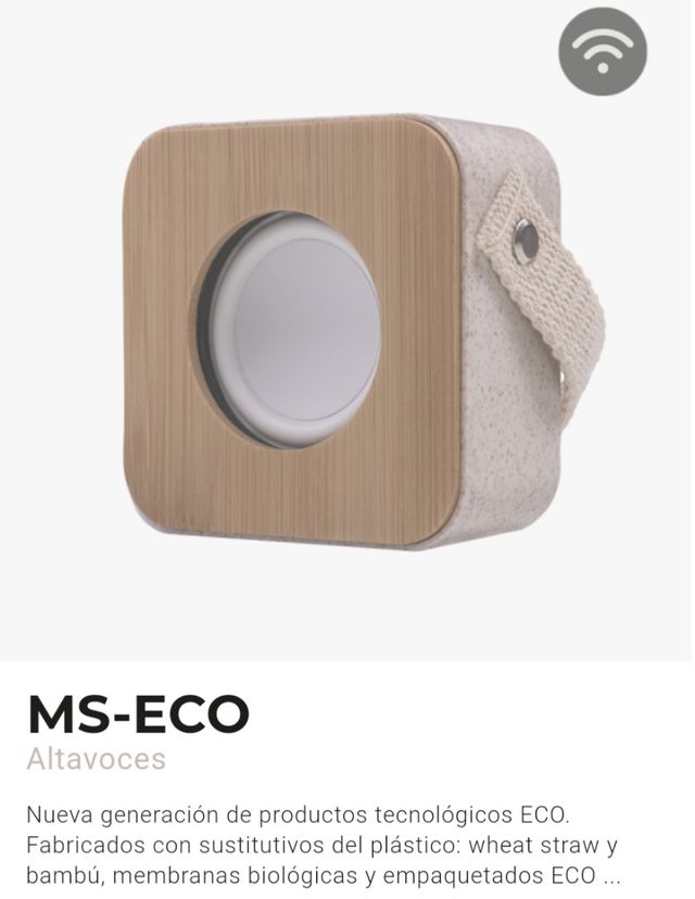 Pack Audio Ecológico Inalámbrico Bluetooth