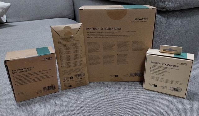 Pack Audio Ecológico Inalámbrico Bluetooth