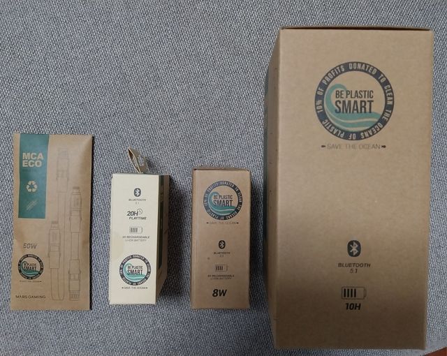 Pack Audio Ecológico Inalámbrico Bluetooth