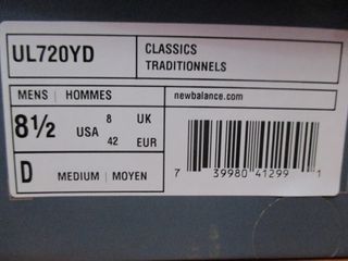 Zapatillas New Balance UL720YD T 42 Eur (Nuevas)